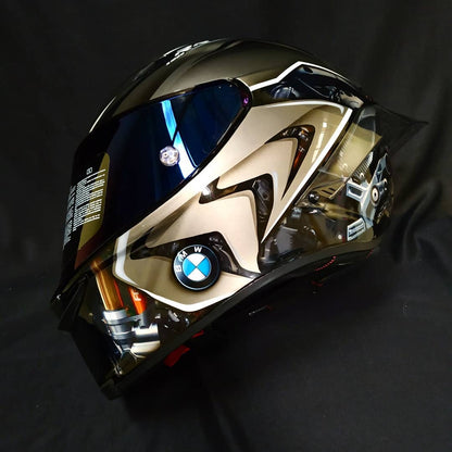 S1000RR “Alien MonoLab” — Custom AGV Pista GP RR