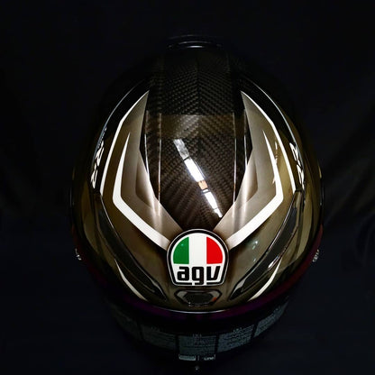 S1000RR “Alien MonoLab” — Custom AGV Pista GP RR