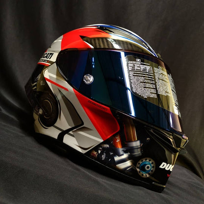 Panigale V4 “CorseLine Tricolore” — Custom AGV Pista GP RR