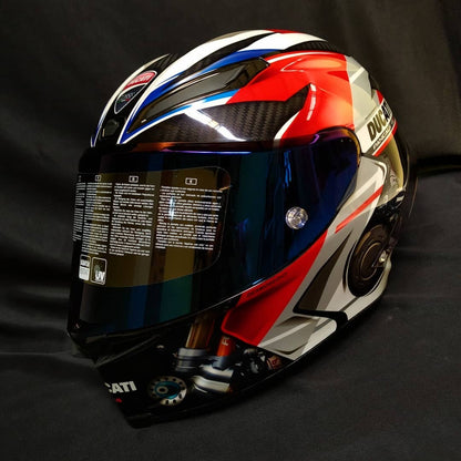 Panigale V4 “CorseLine Tricolore” — Custom AGV Pista GP RR