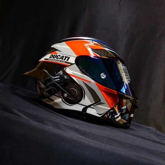 Panigale V4 “CorseLine Tricolore” — Custom AGV Pista GP RR