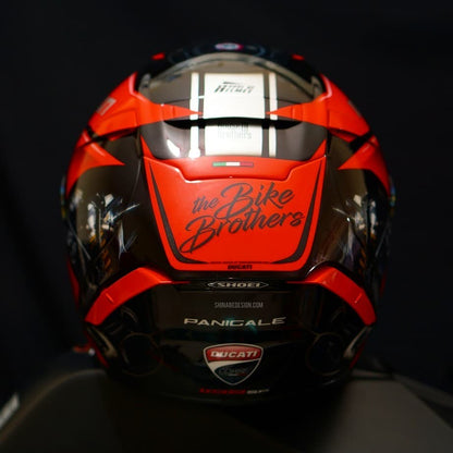 Ducati 1198 “Alien Desmo — Toce Edition” — Custom Shoei X-14