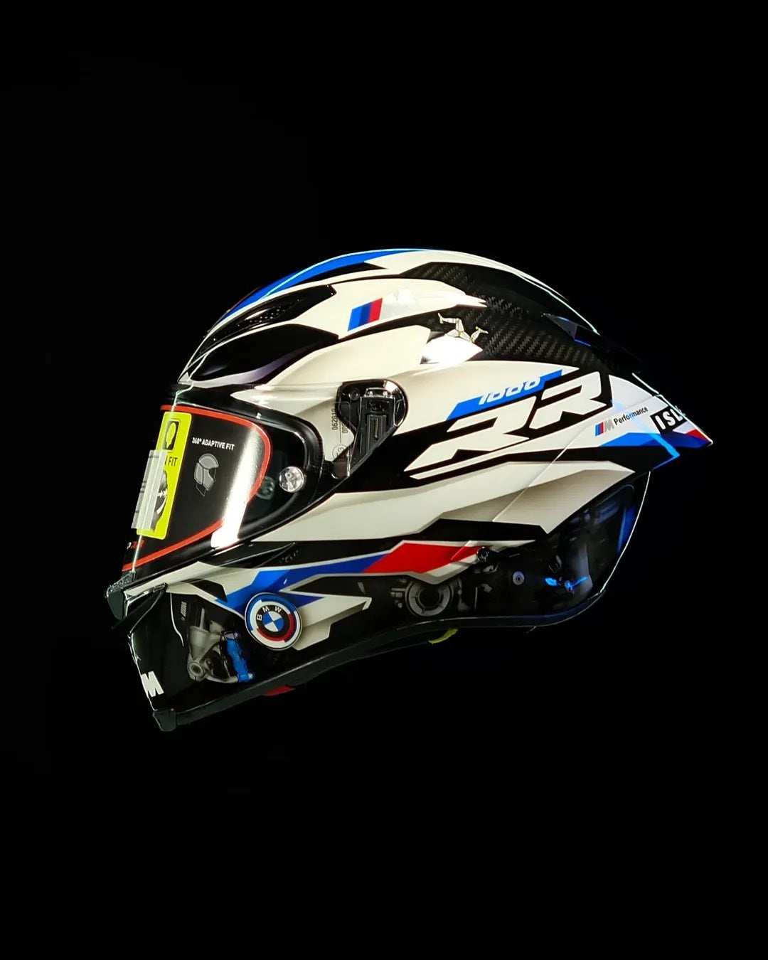 M1000RR “TT Tricolore Carbon” — Custom AGV Pista GP RR