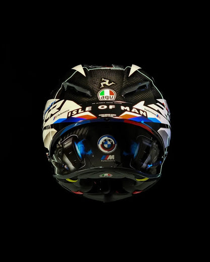 M1000RR “TT Tricolore Carbon” — Custom AGV Pista GP RR
